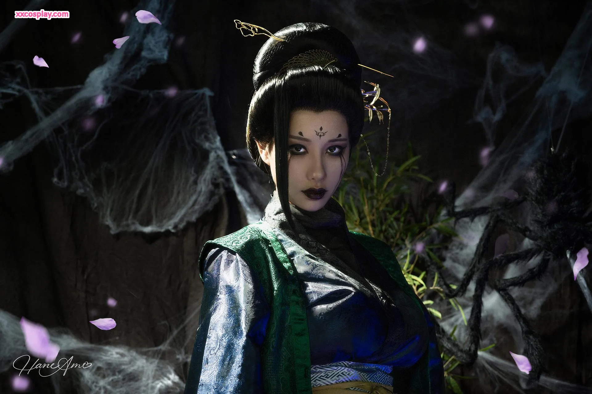 HaneAme as 黒神話：悟空 蜘蛛精四妹コスプレ